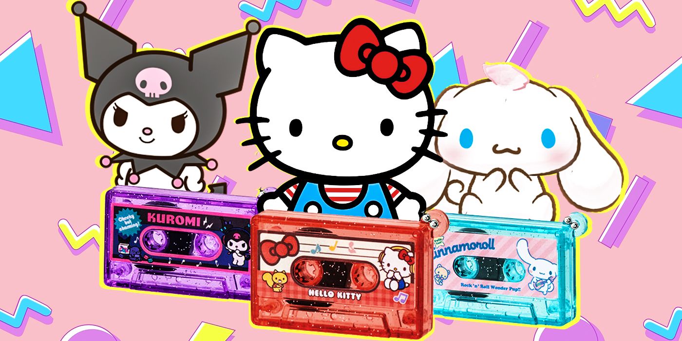 Sanrio's Hello Kitty & Friends Rewind to the '90s With Old-School Cassette Tape Collectibles