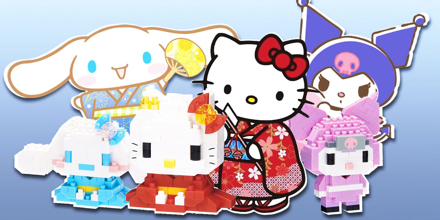 Hello Kitty, Kuromi & More Get Collectible Building Block Toy Release Worldwide