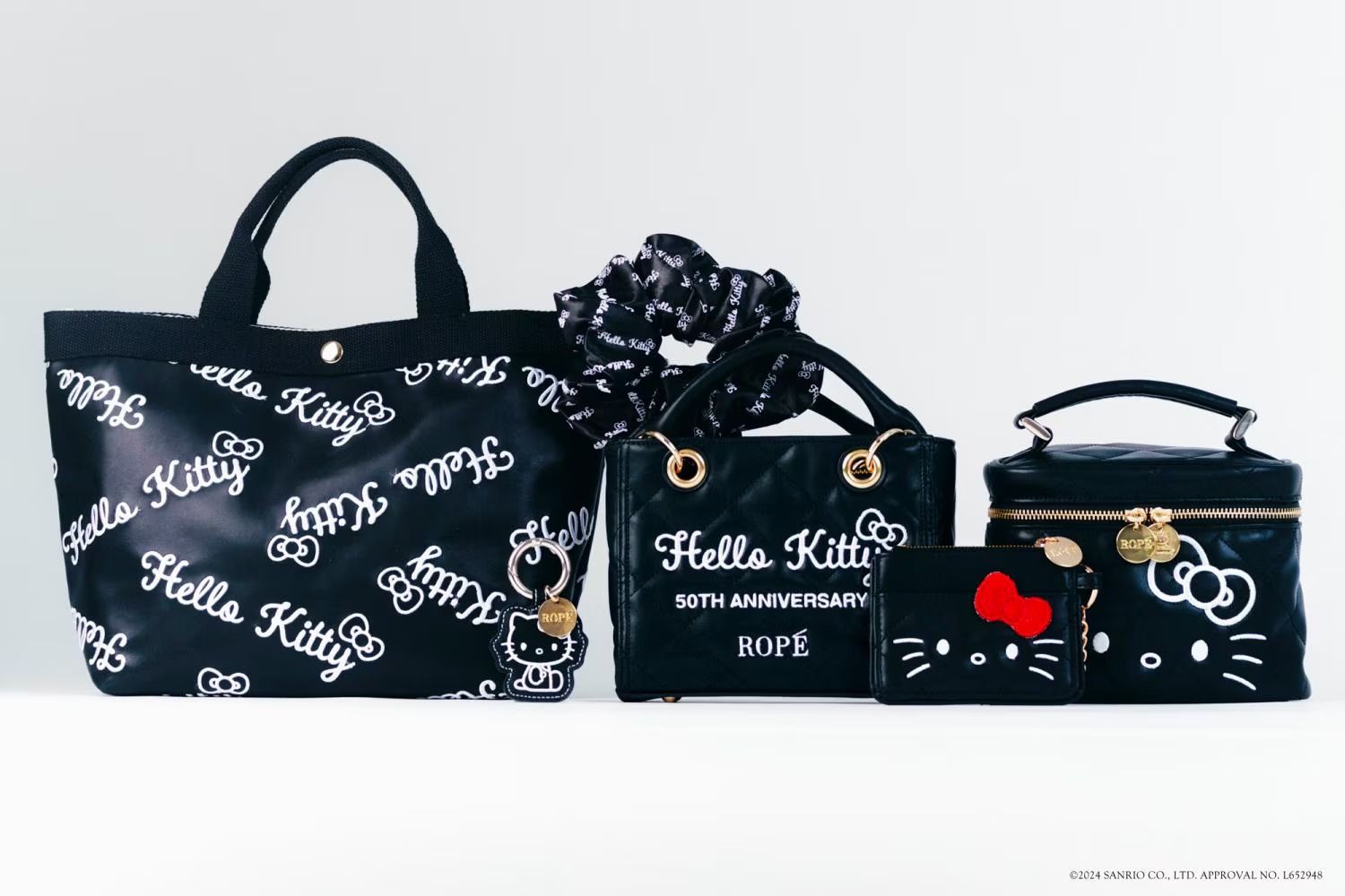 Hello Kitty Gets New Worldwide Fashion Collection Starring J'aDoRe JUN Monochrome Handbag