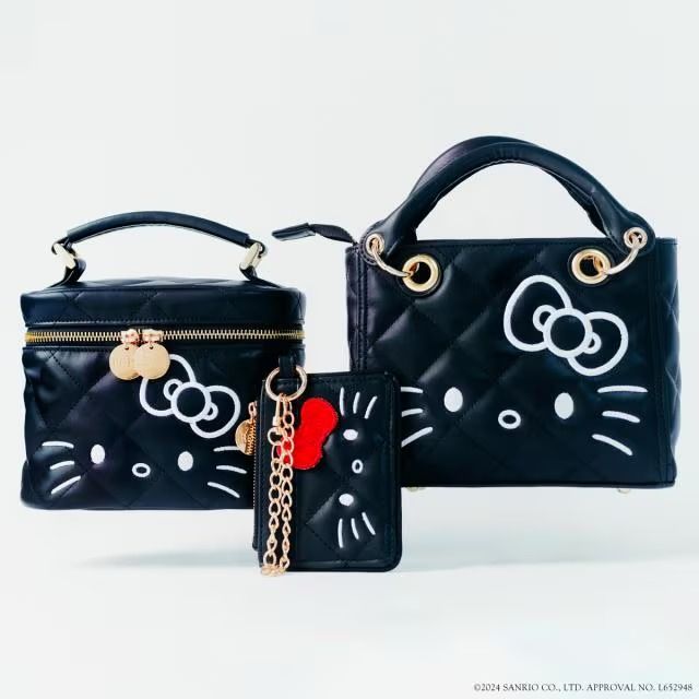 Hello Kitty Gets New Worldwide Fashion Collection Starring J'aDoRe JUN Monochrome Handbag