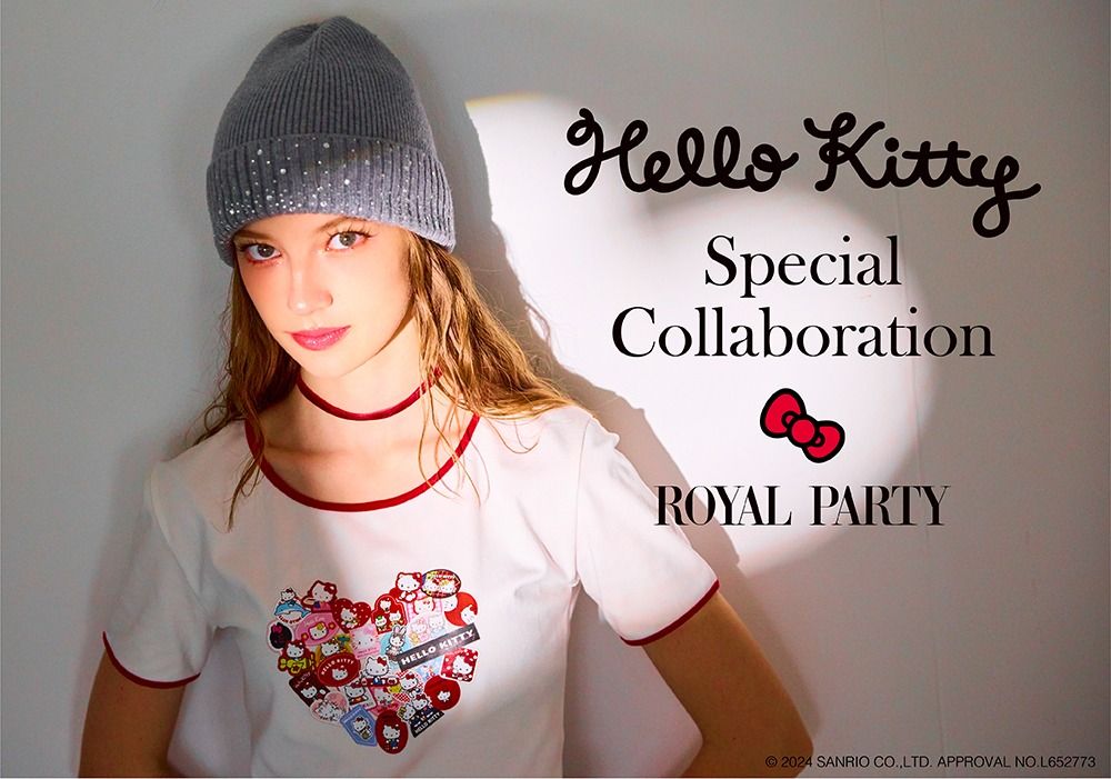 Hello Kitty Releases Y2K-Inspired ROYAL PARTY Fashion Collection