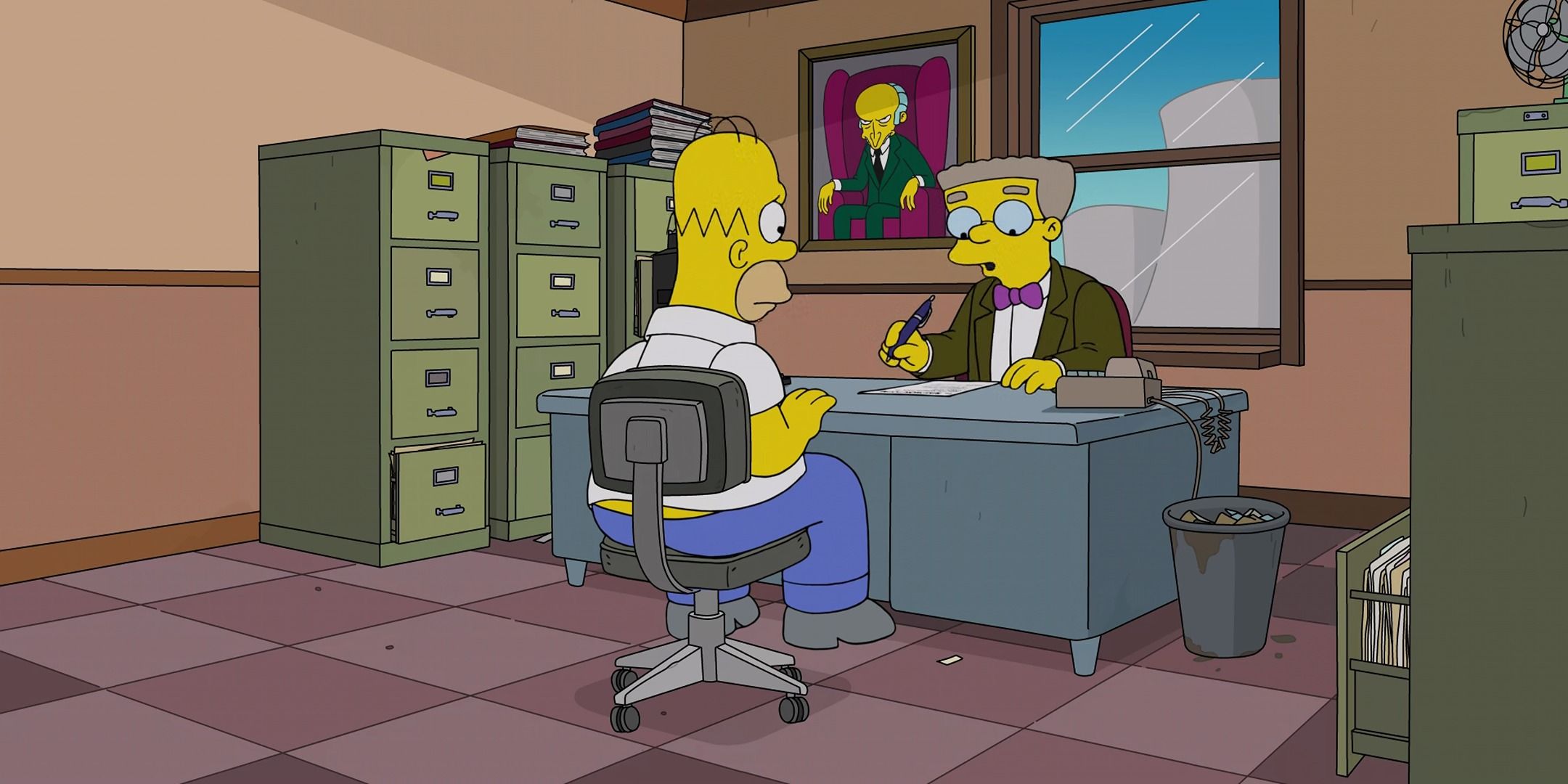 Los Simpson explican cómo Homero logró mantenerse en su empleo durante 35 años