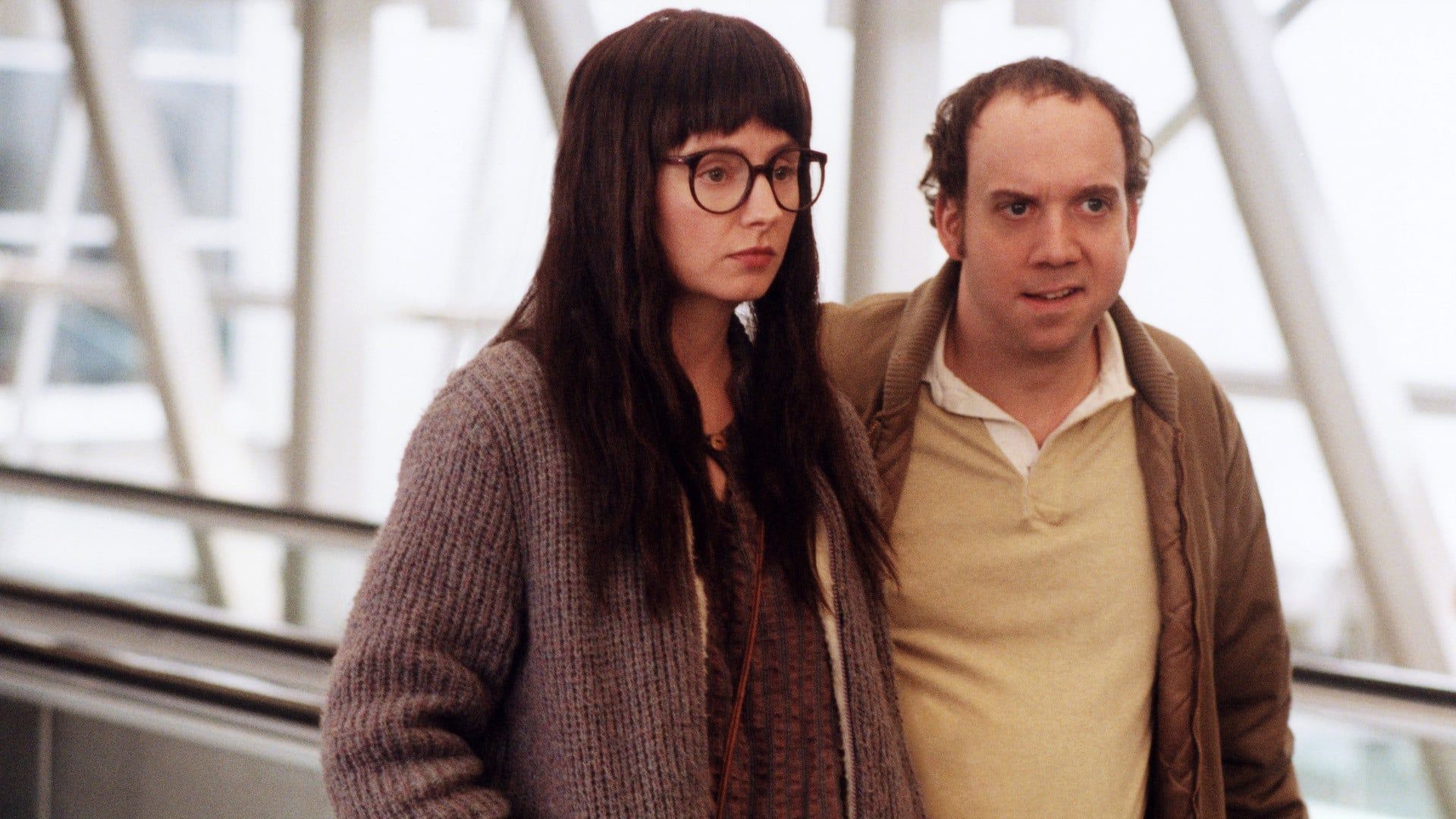 Paul Giamatti y Hope Davis en Esplendor americano