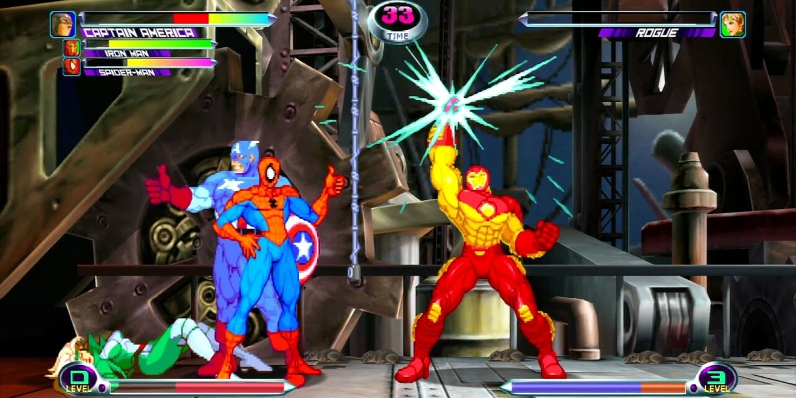 Best Marvel Characters in Marvel vs. Capcom 2, Ranked