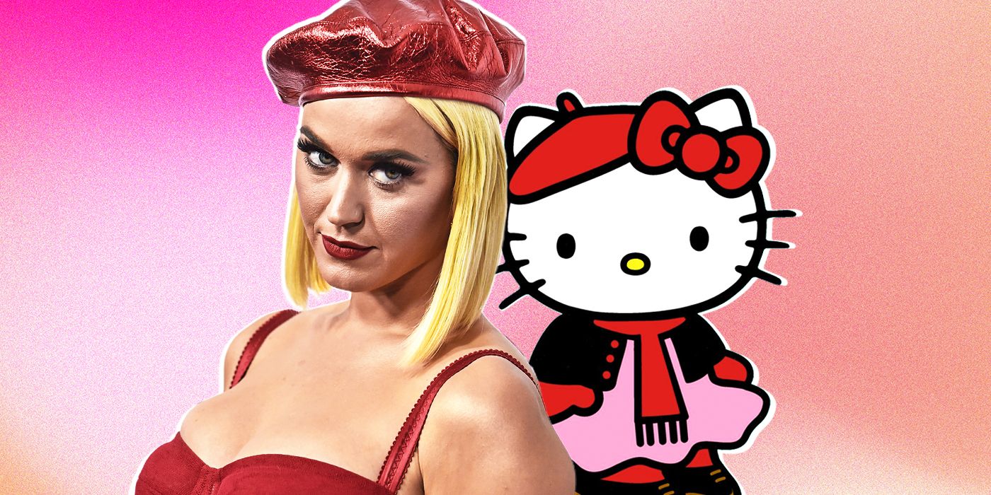 Katy Perry Teases New Hello Kitty Shoe Collaboration via British Vogue