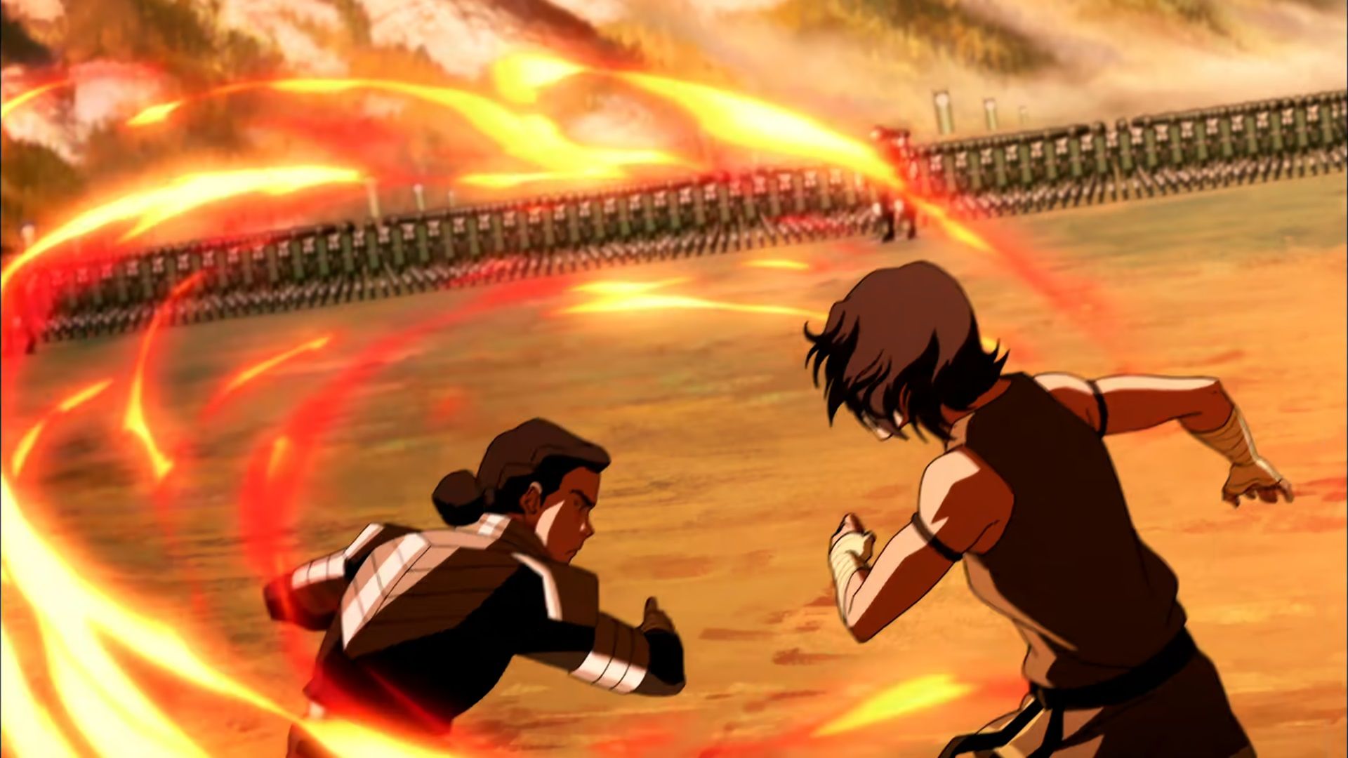 ¿Podrá Korra vencer a Aang en una pelea 1 contra 1?