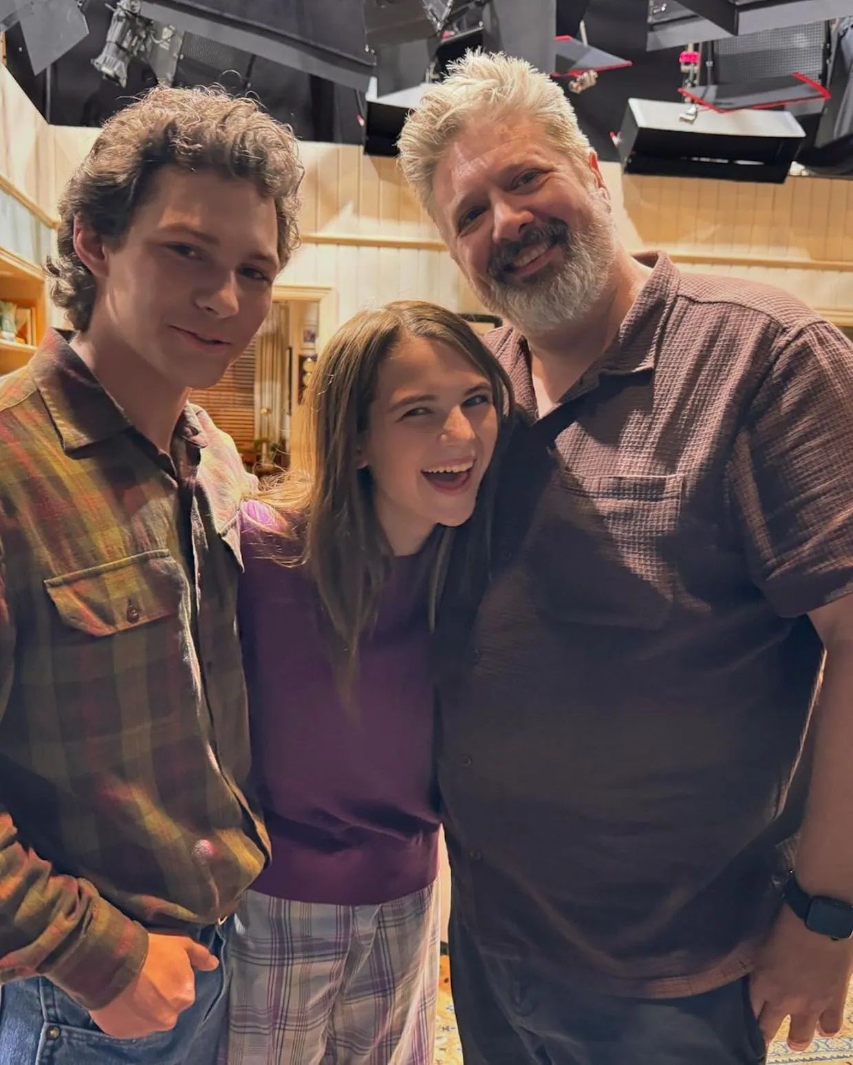 Lance Barber on the set of the “Young Sheldon” spinoff