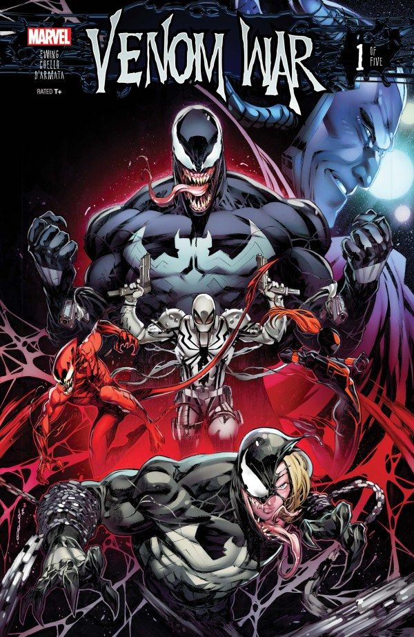 Cover of Venom War #1.