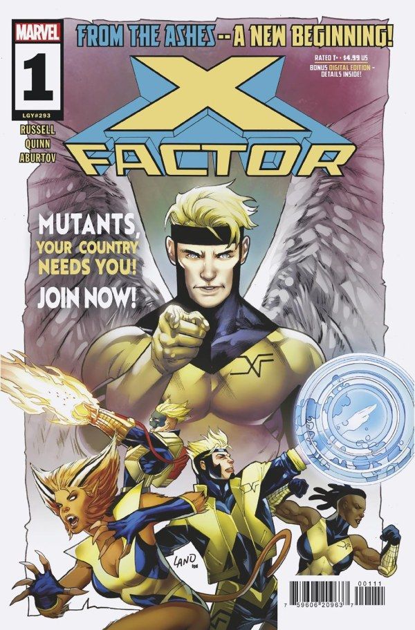 X-Factor No. 1 cover.