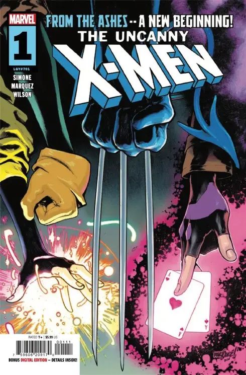 The cover of “Uncanny X-Men” #1.