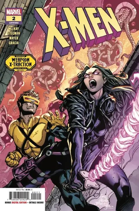 Cover of X-Men #2.