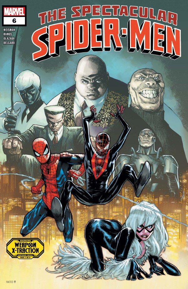 The cover of “Spectacular Spider-Men” No. 6.