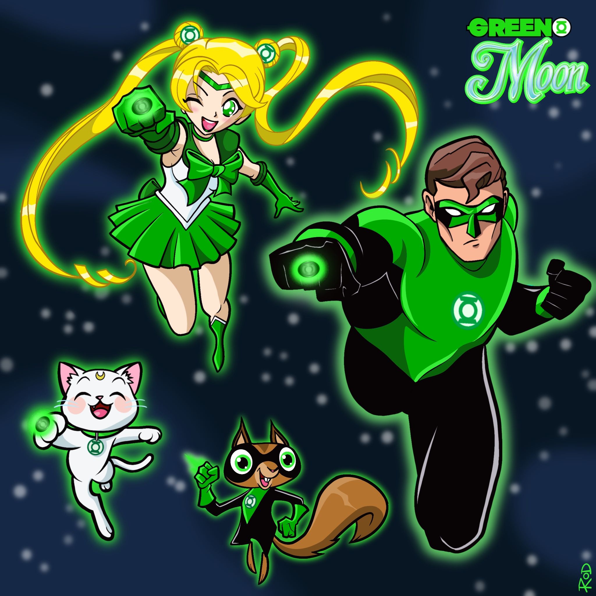 Line it is Drawn: Manga/Superhero Crossovers