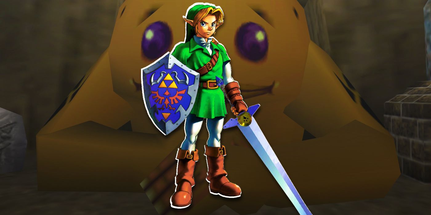 How To Get The Biggoron Sword In Ocarina Of Time   Link With Biggoron Sword 