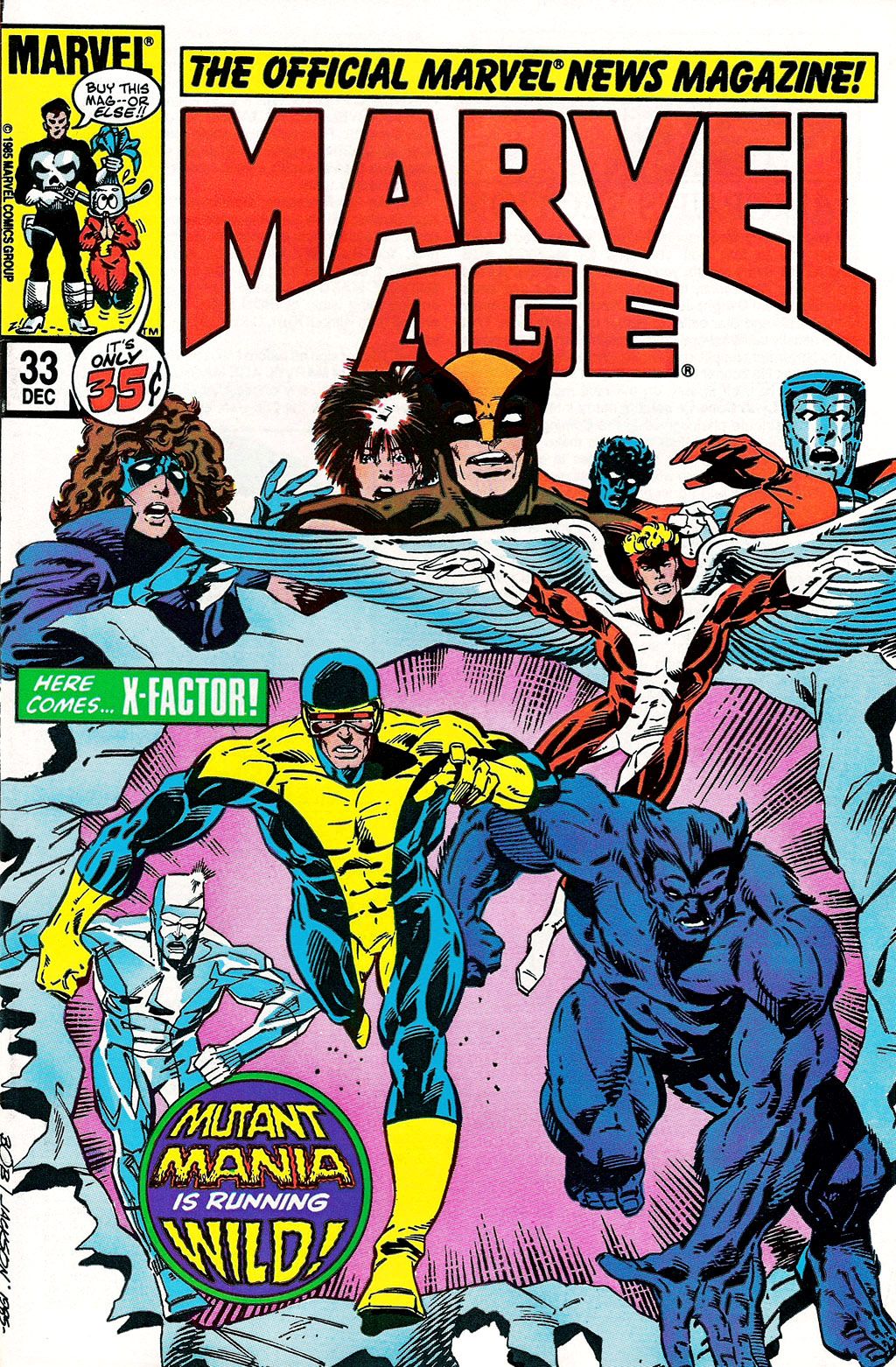 The X-Men Love to Break Through a Hole in the Cover