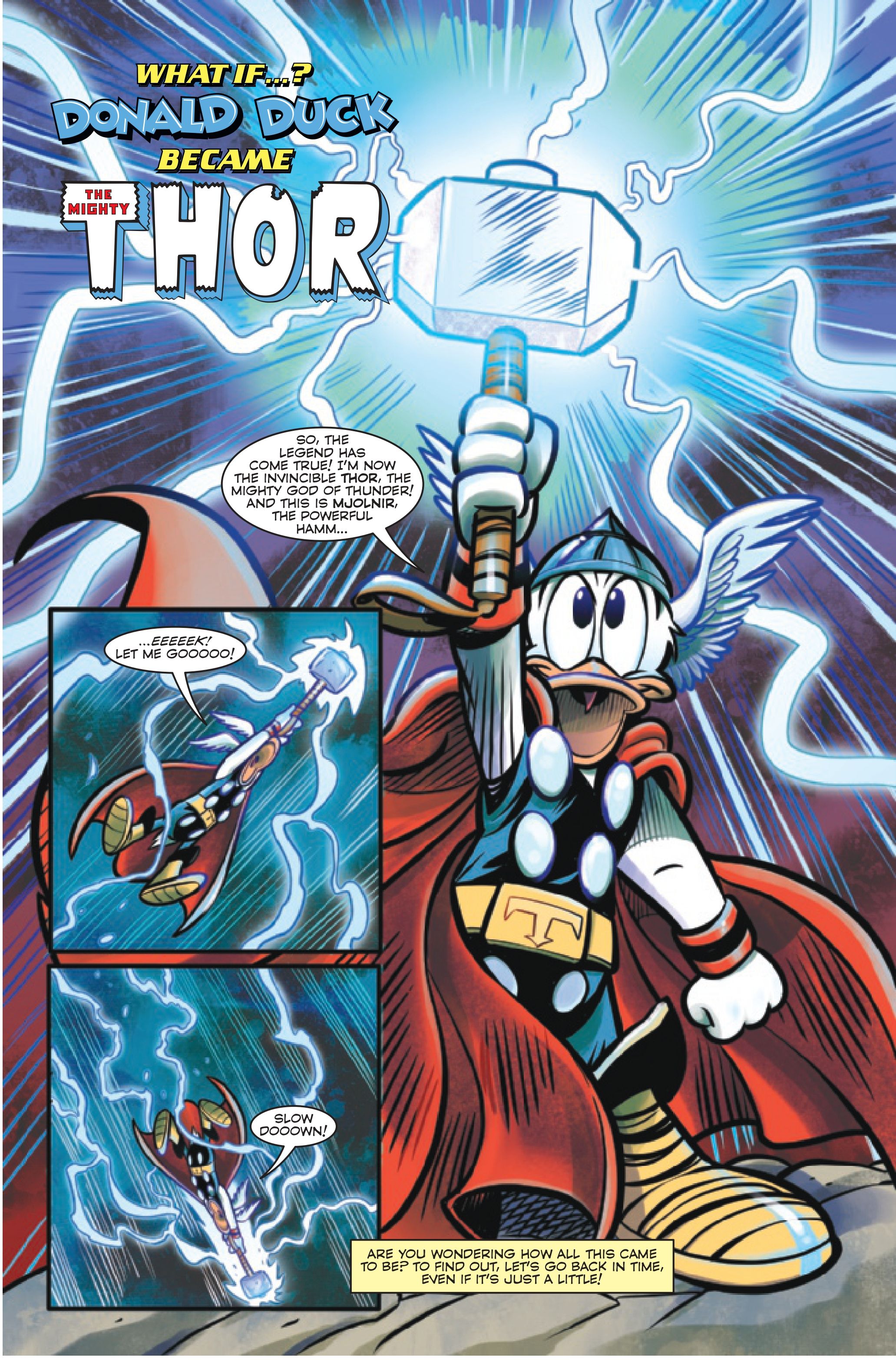 EXCLUSIVE: Learn How Donald Duck Gained the Power of Thor