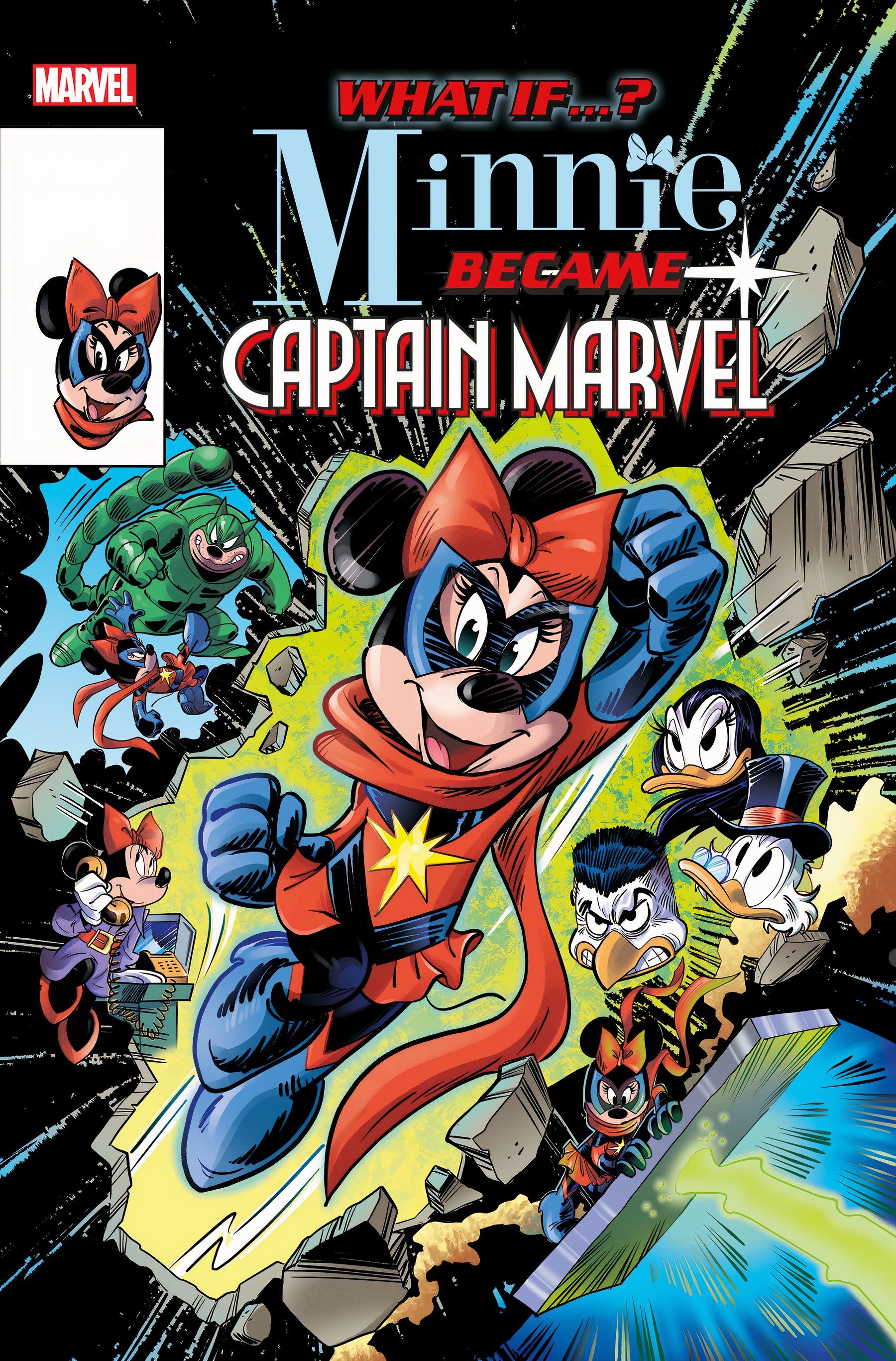 Minnie Mouse Becomes Captain Marvel in What If...?