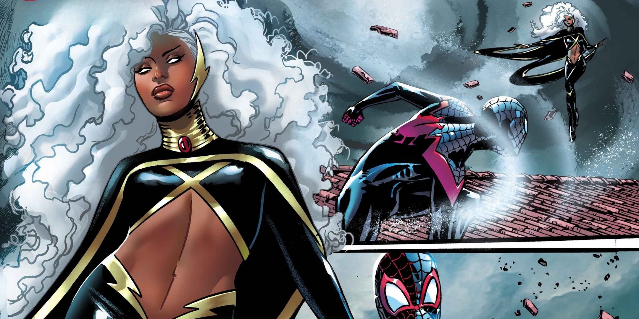 EXCLUSIVE: Miles Morales Meets Storm on a Family Trip to Puerto Rico