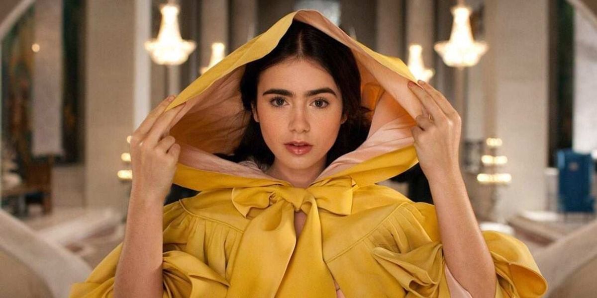 Lily Collins in her Yellow Cloak from Mirror Mirror (2012)