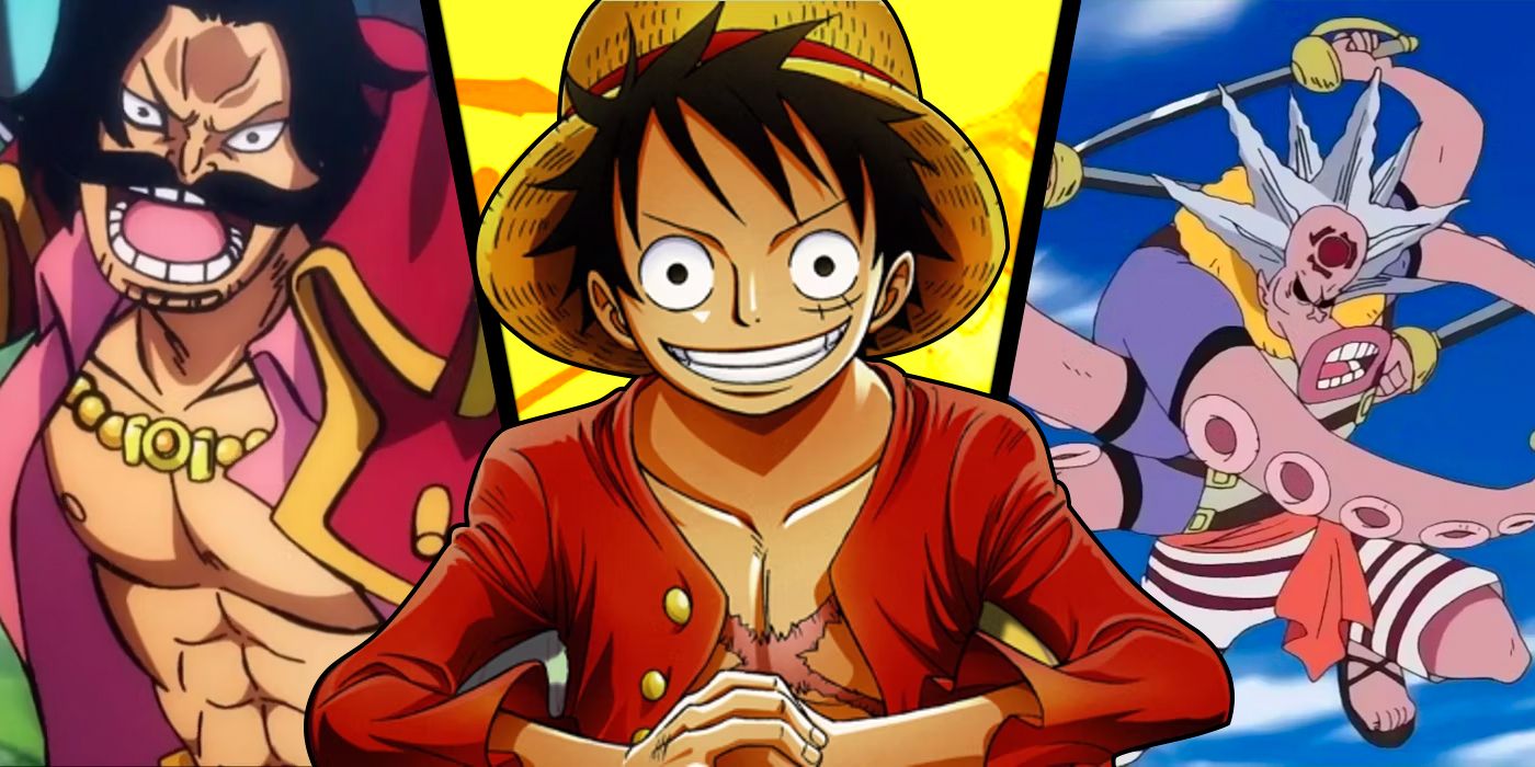 “One Piece”: Luffy, Gol D Roger and Hatchan