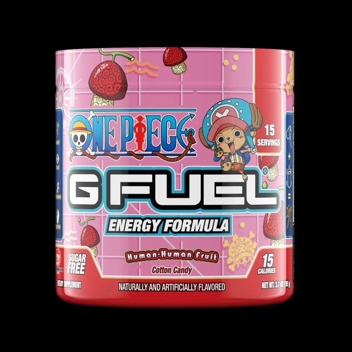 America Gets One Piece Devil Fruit Energy Drinks in Upcoming G Fuel Release