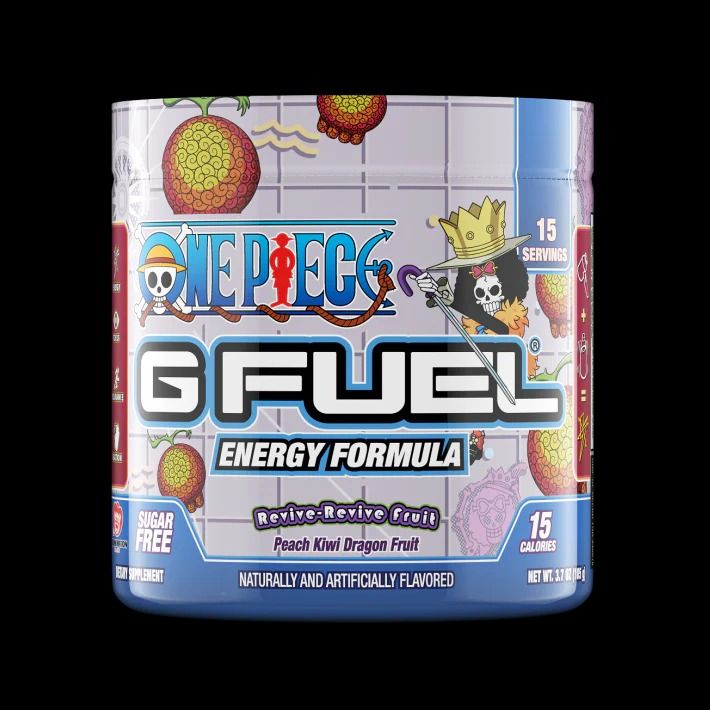 America Gets One Piece Devil Fruit Energy Drinks in Upcoming G Fuel Release