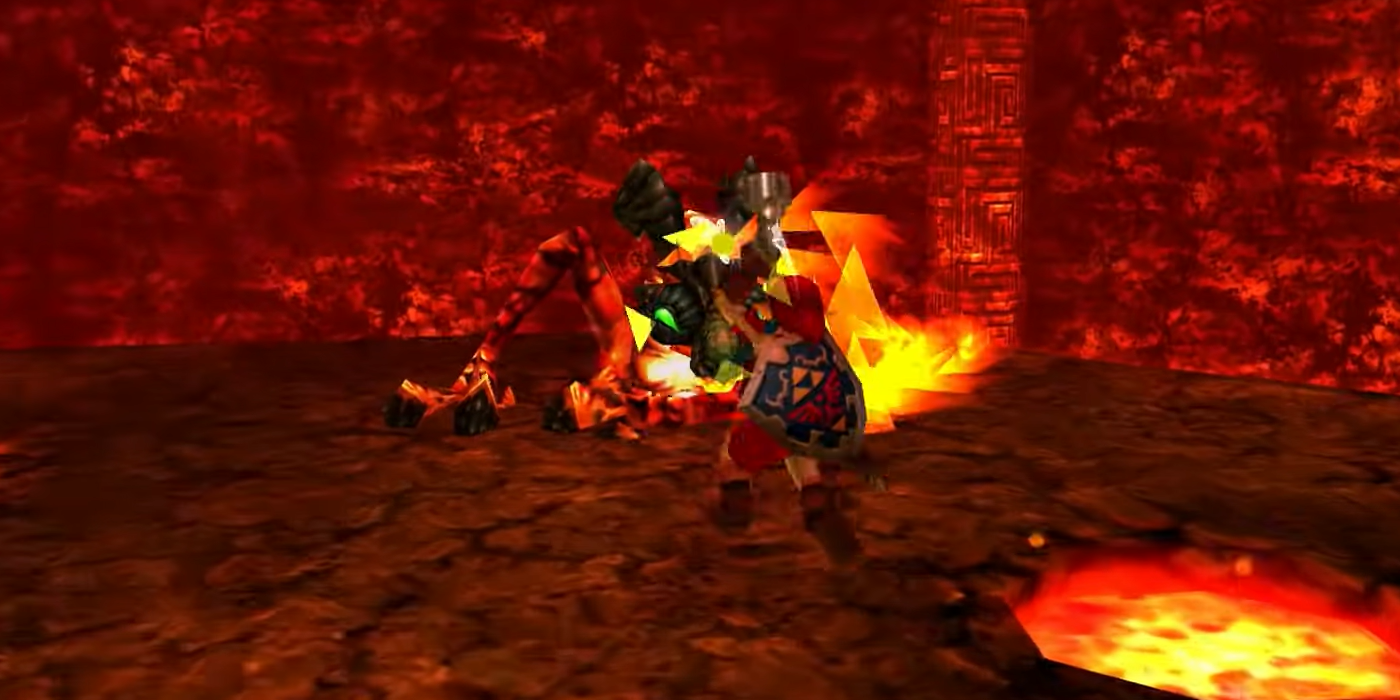 Zelda Ocarina of Time: How to Complete the Fire Temple