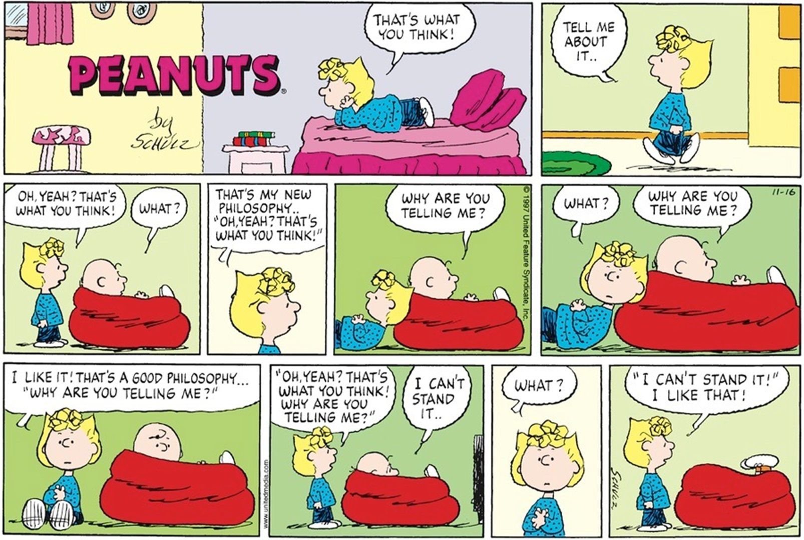 Peanuts: Where Did Sally Brown's New Philosophies Come From?