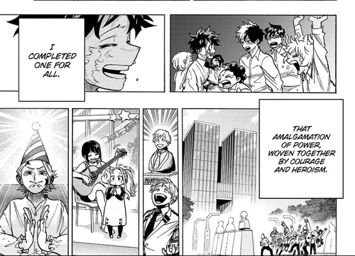 My Hero Academia Chapter 429 Shows How Hero Society Upholds All Mights Legacy