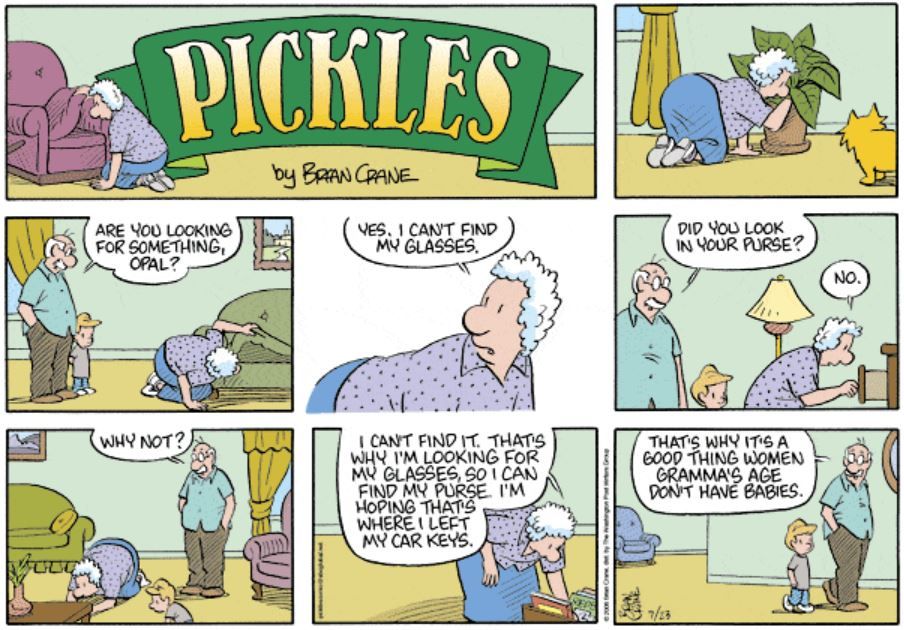 10 Times Brian Crane's Pickles Nailed Aging