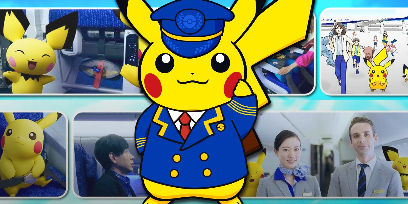 Pikachu stars in the world’s first Pokemon flight safety video