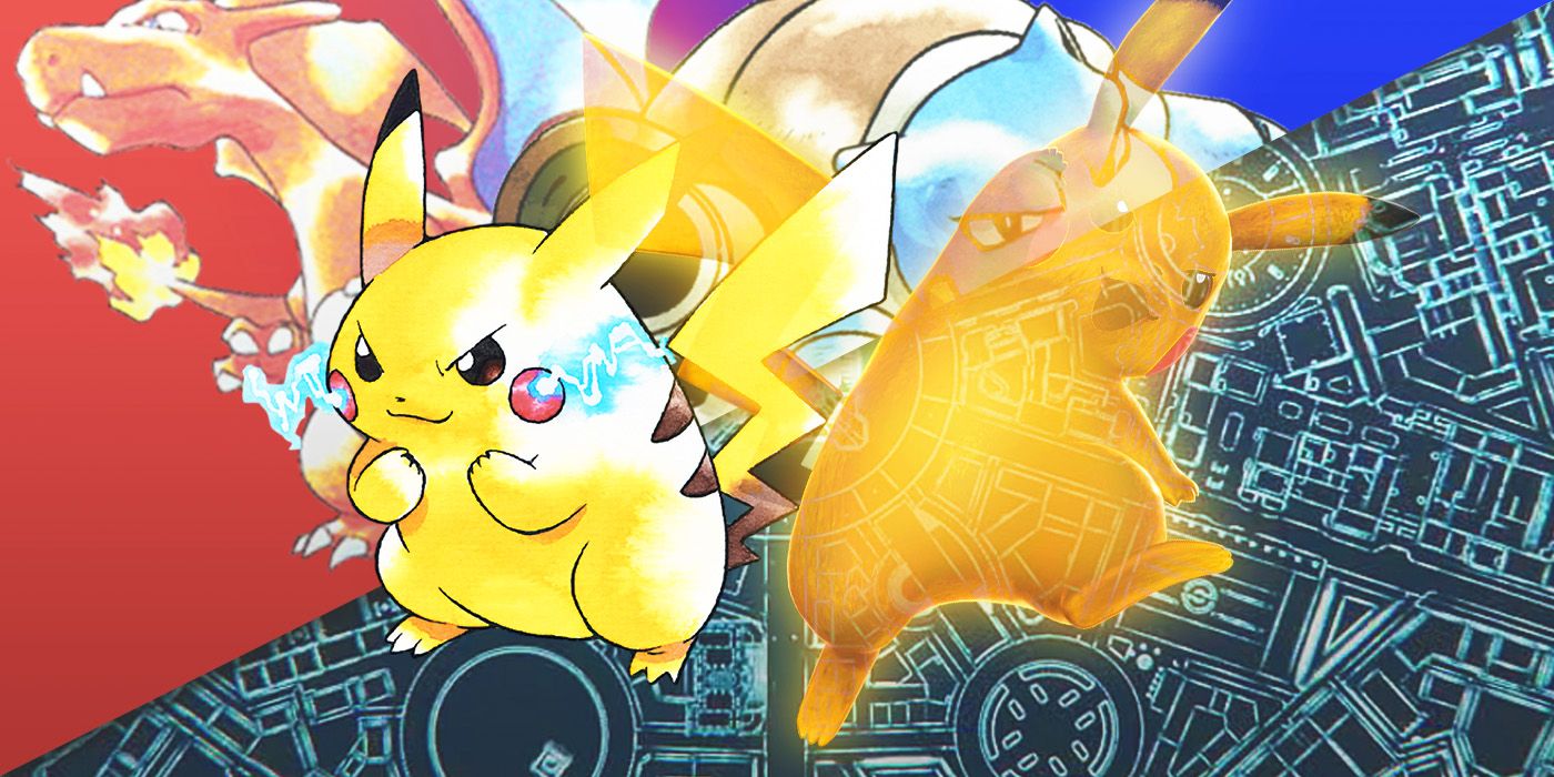 Pikachu Pokemon Red, Blue, and Legends ZA