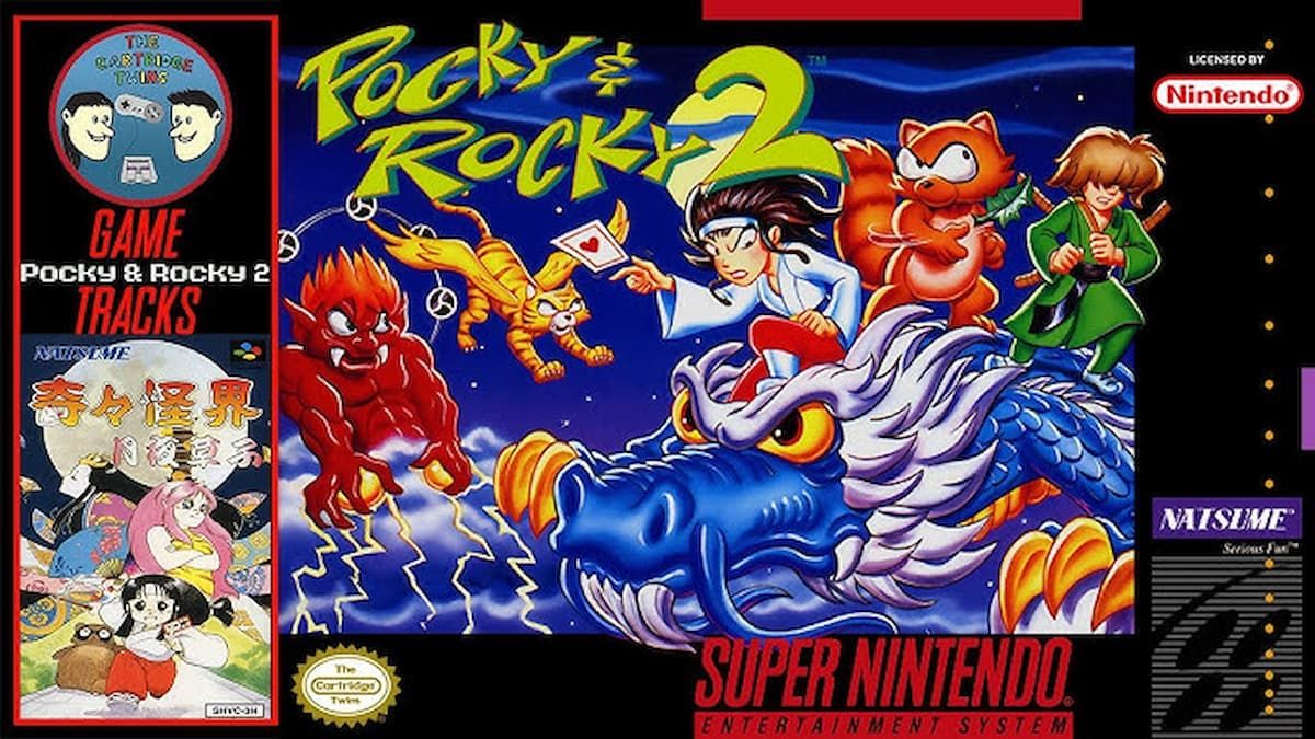 Cover of Pocky & Rocky 2 SNES