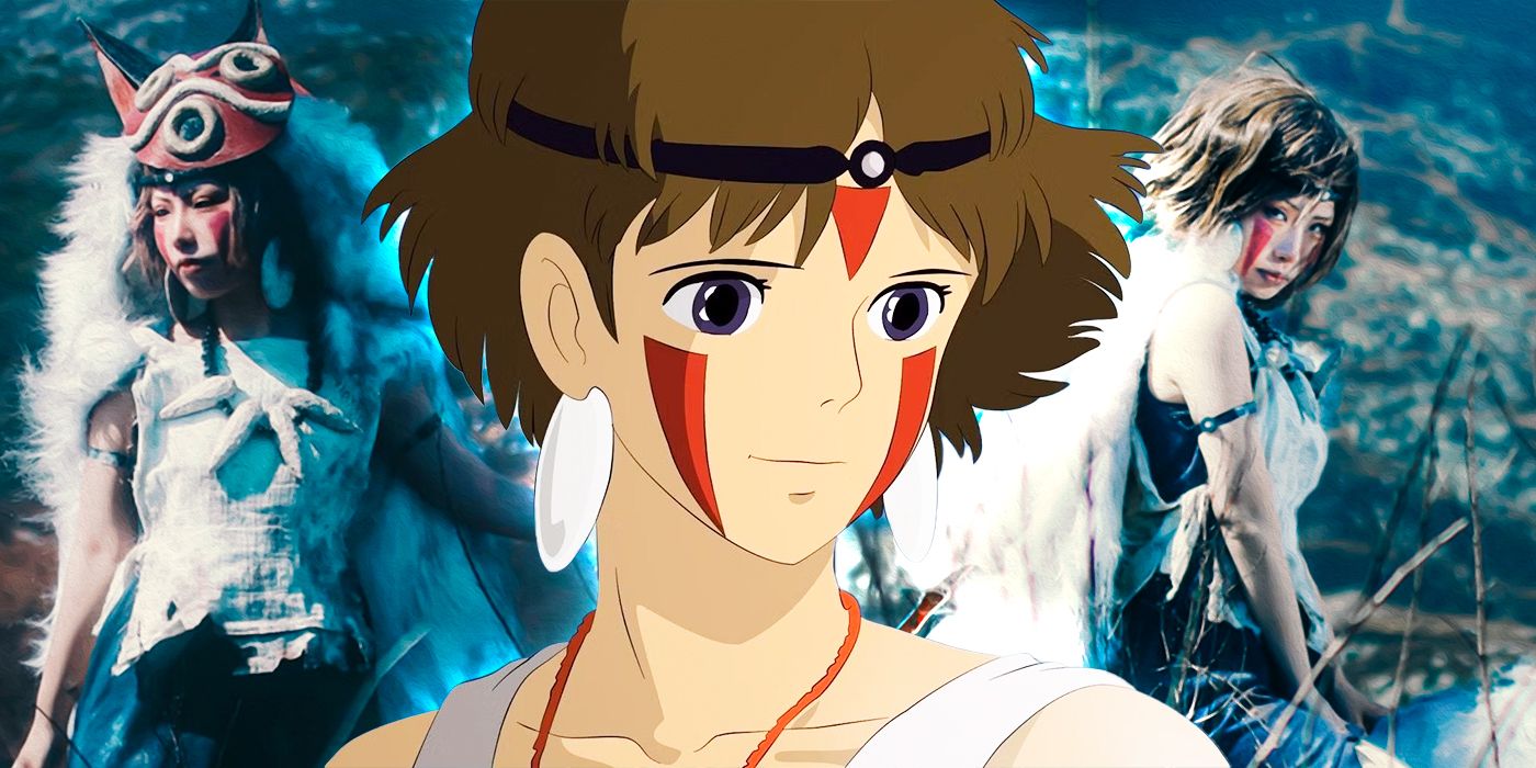 Princess Mononoke from Studio Ghibli gets real San & Moro for Mountain Day