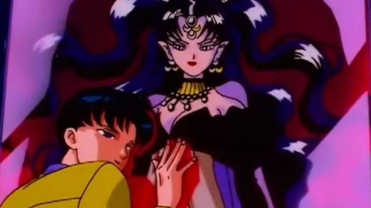 Rainha Nehelenia em Sailor Moon