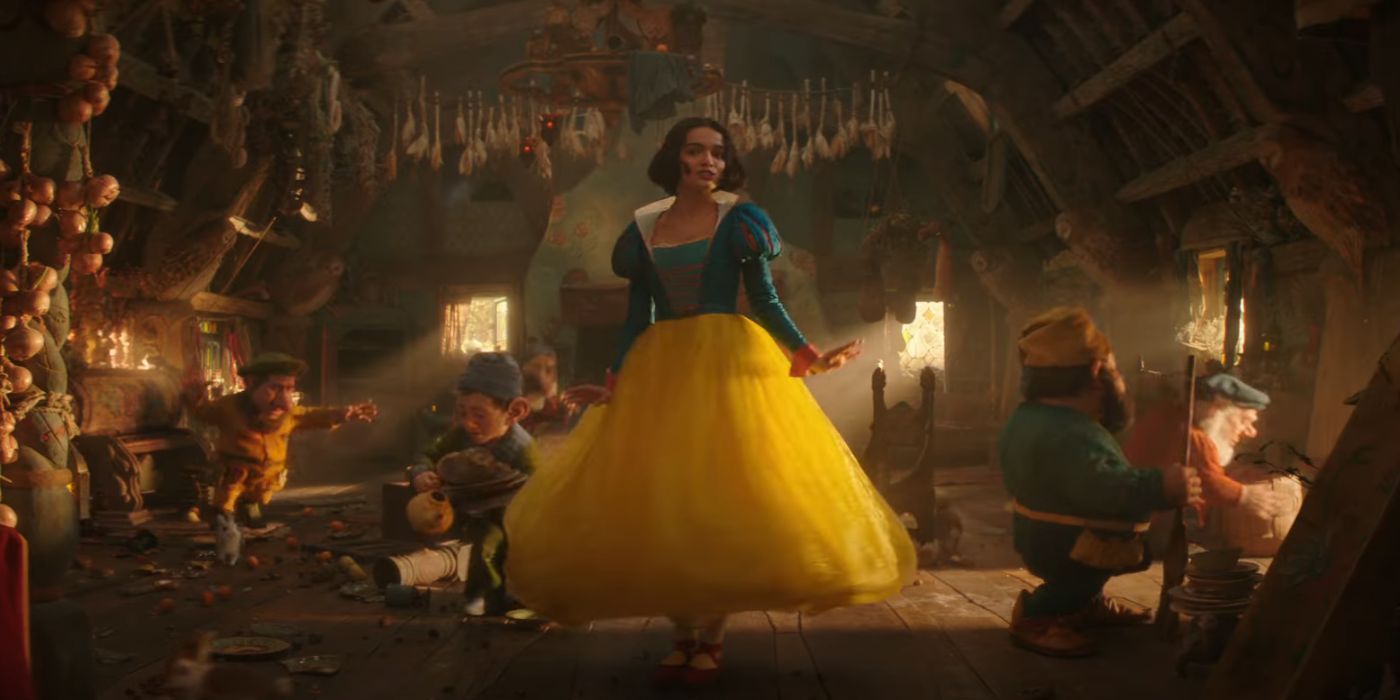 Disney's Snow White Starring Rachel Zegler and Gal Gadot First Trailer Gets Mixed Reviews