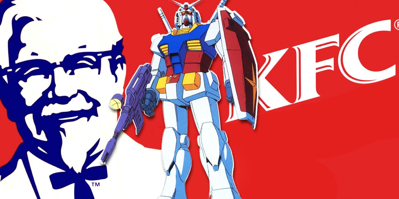 Custom KFC-Themed Gundam Figure Is Finger-Lickin' Good