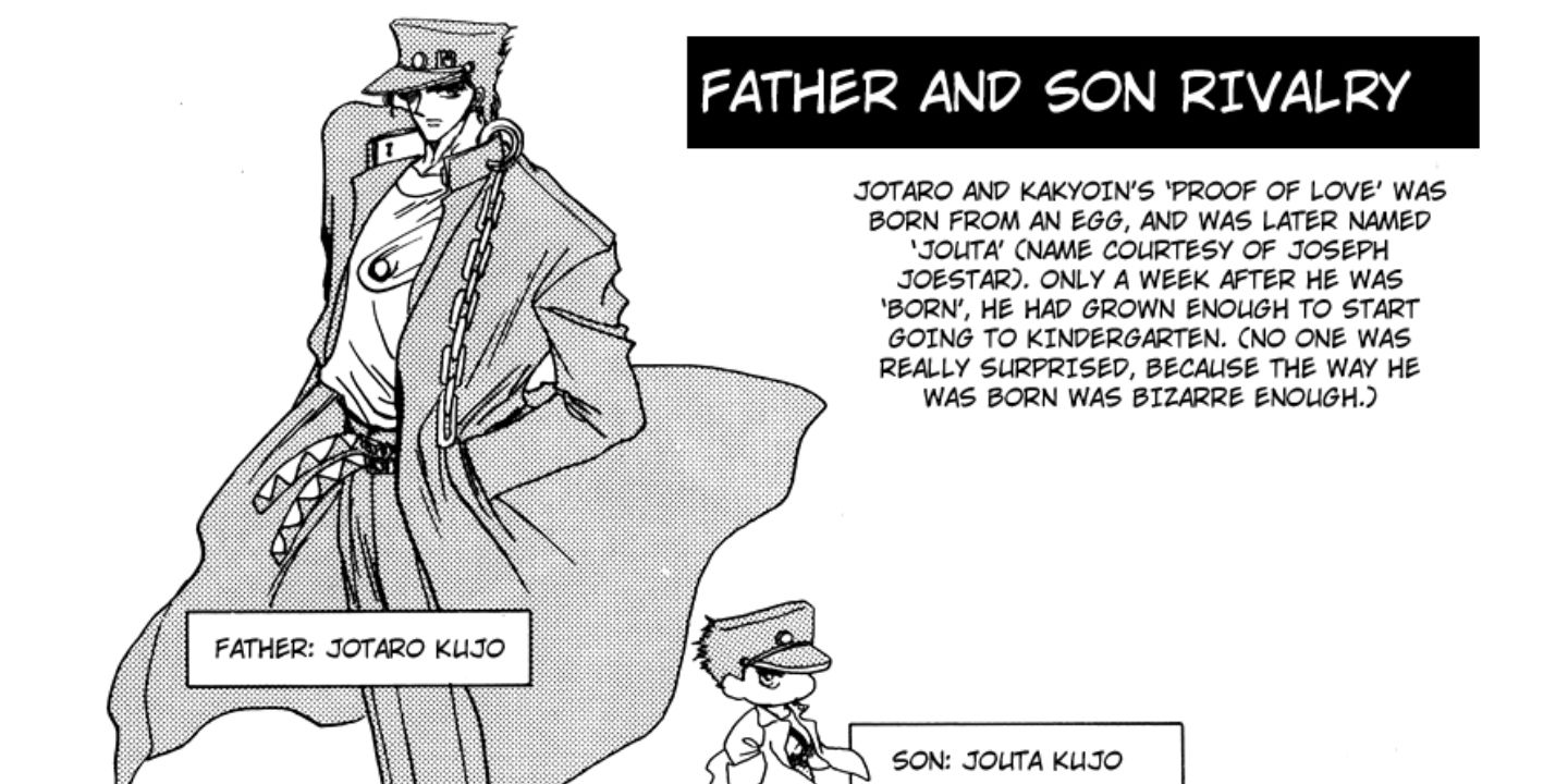 JoJo's Bizarre Adventure: Did Jotaro Kujo Have A Son - With Kakyoin?!?