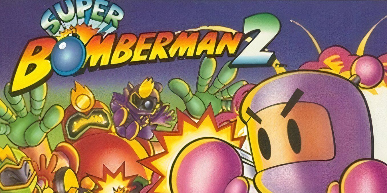 SNES Super Bomberman 2 Cover Art 