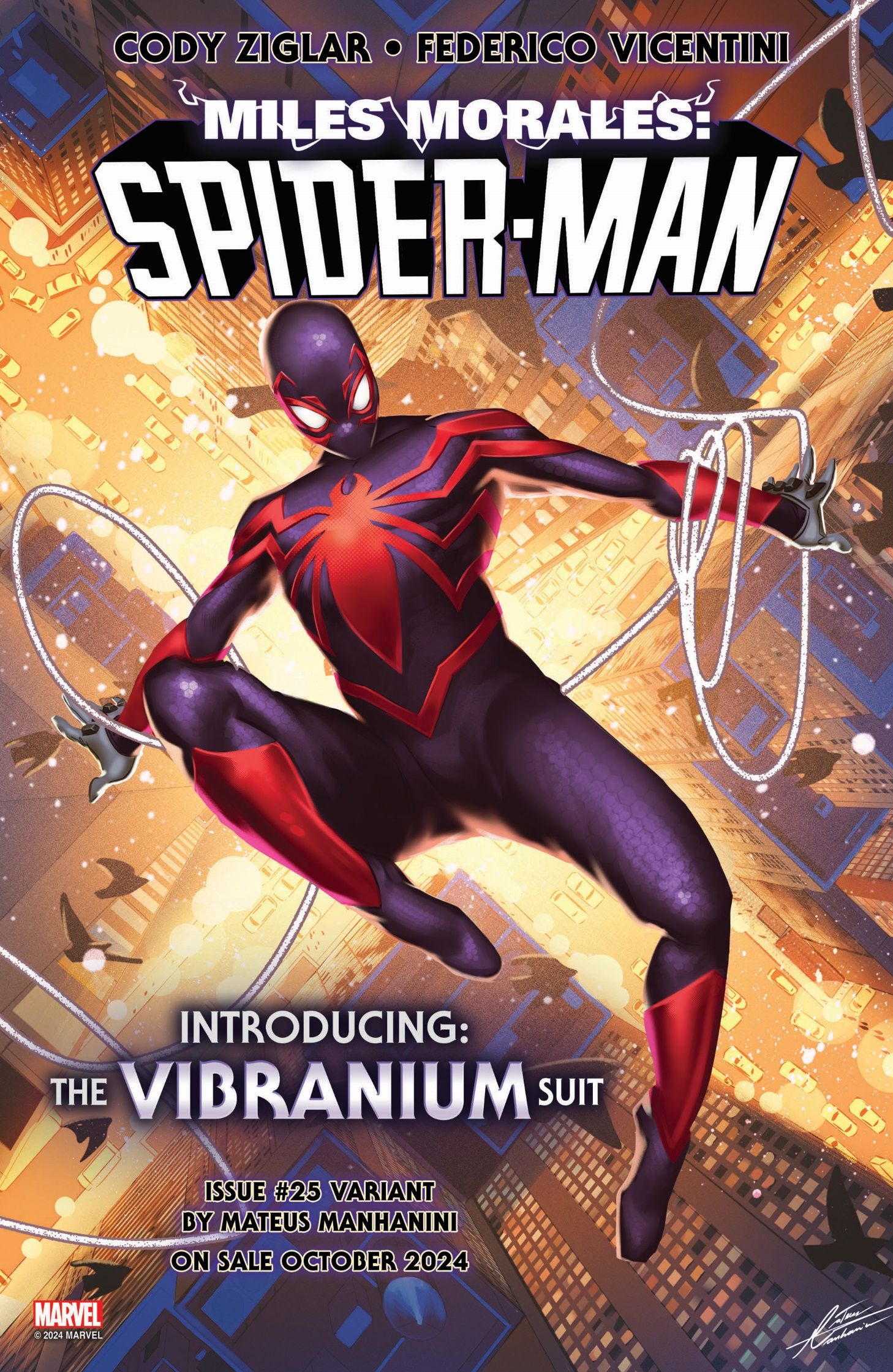 Spider-Man Debuts New Vibranium Suit in Team Up with Black Panther