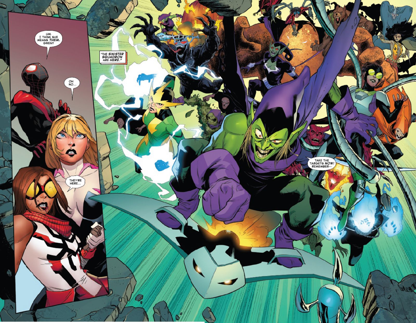 Marvels Spider-Society Goes Up Against the Revamped Sinister Six