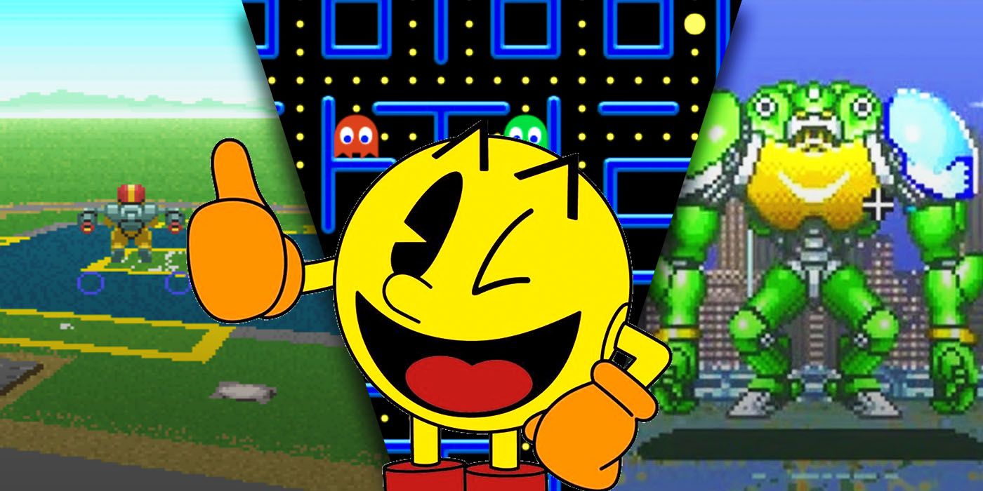 shared image from Pilotwings, Pac-Man Vs. and Battle Clash