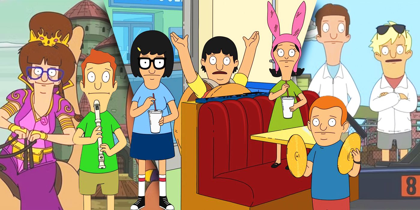 Imágenes divididas de Bob Burgers