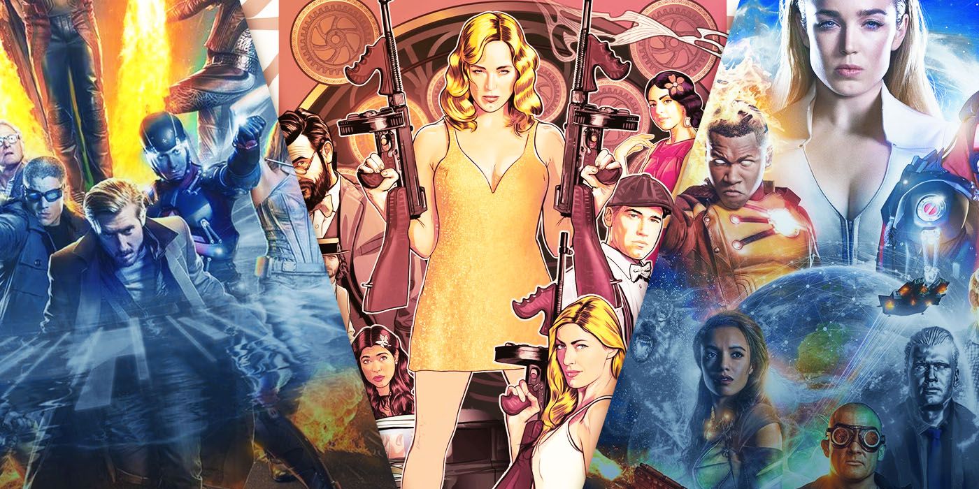 Split Images of Legends of Tomorrow