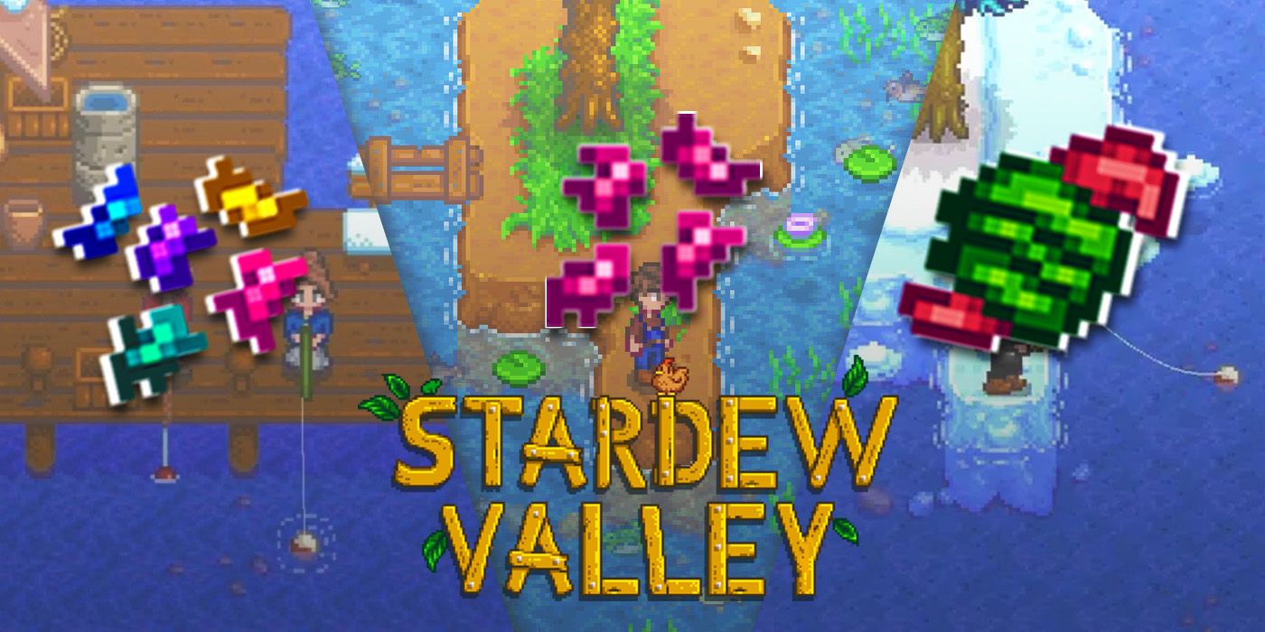 Stardew Valley Fishing Bait & Tackles Guide