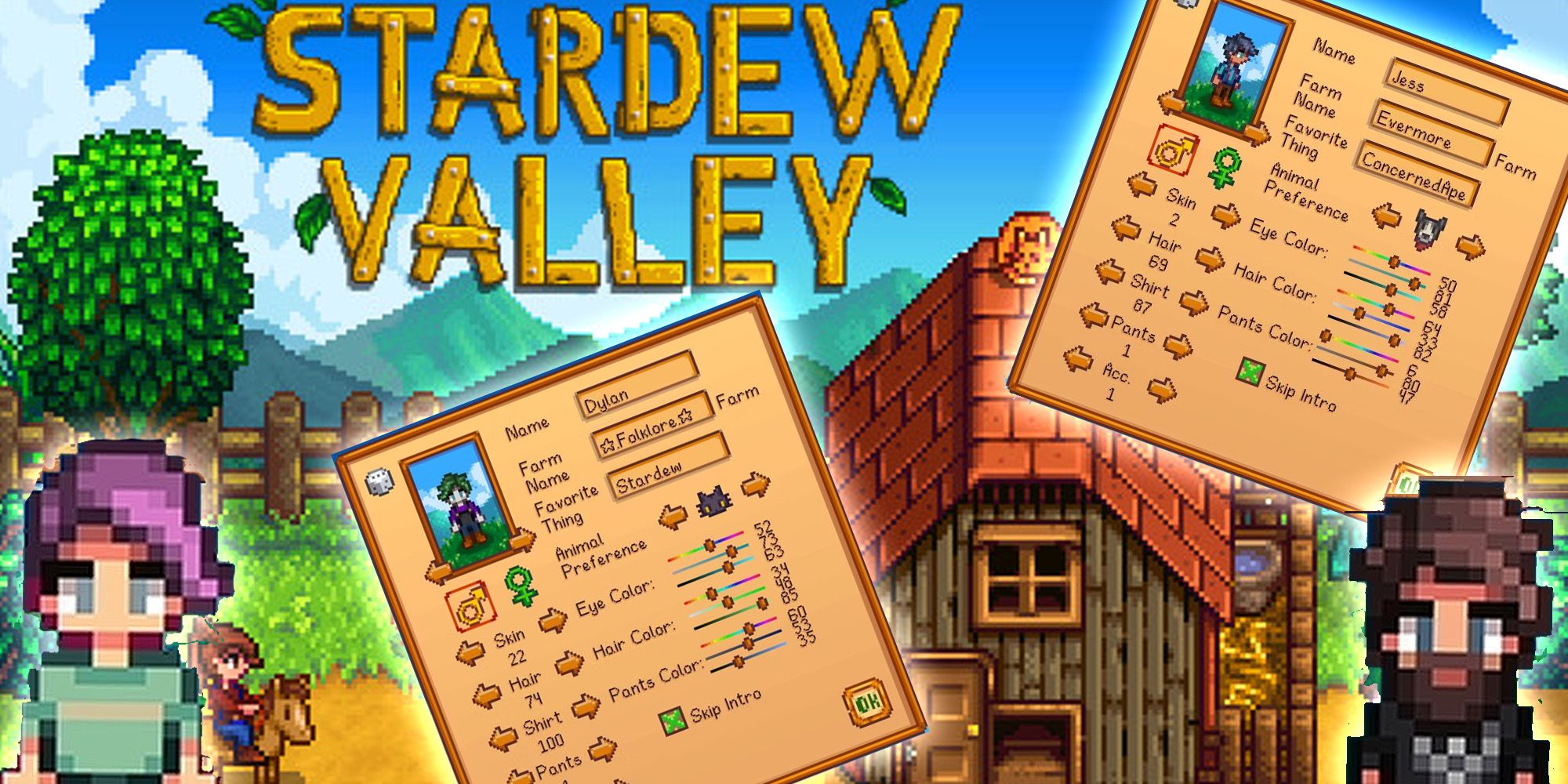 Stardew Valley Character Creation Guide