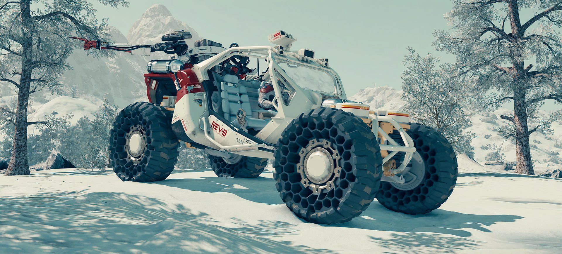 Modders are Swapping Starfield's New Rev-8 Buggy for New and Unique Rides