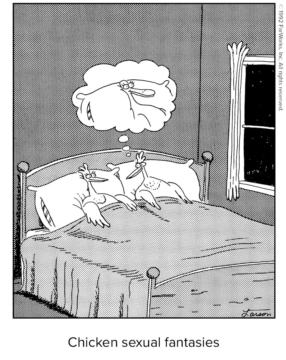 10 Funniest The Far Side Comics Featuring Chickens, Ranked