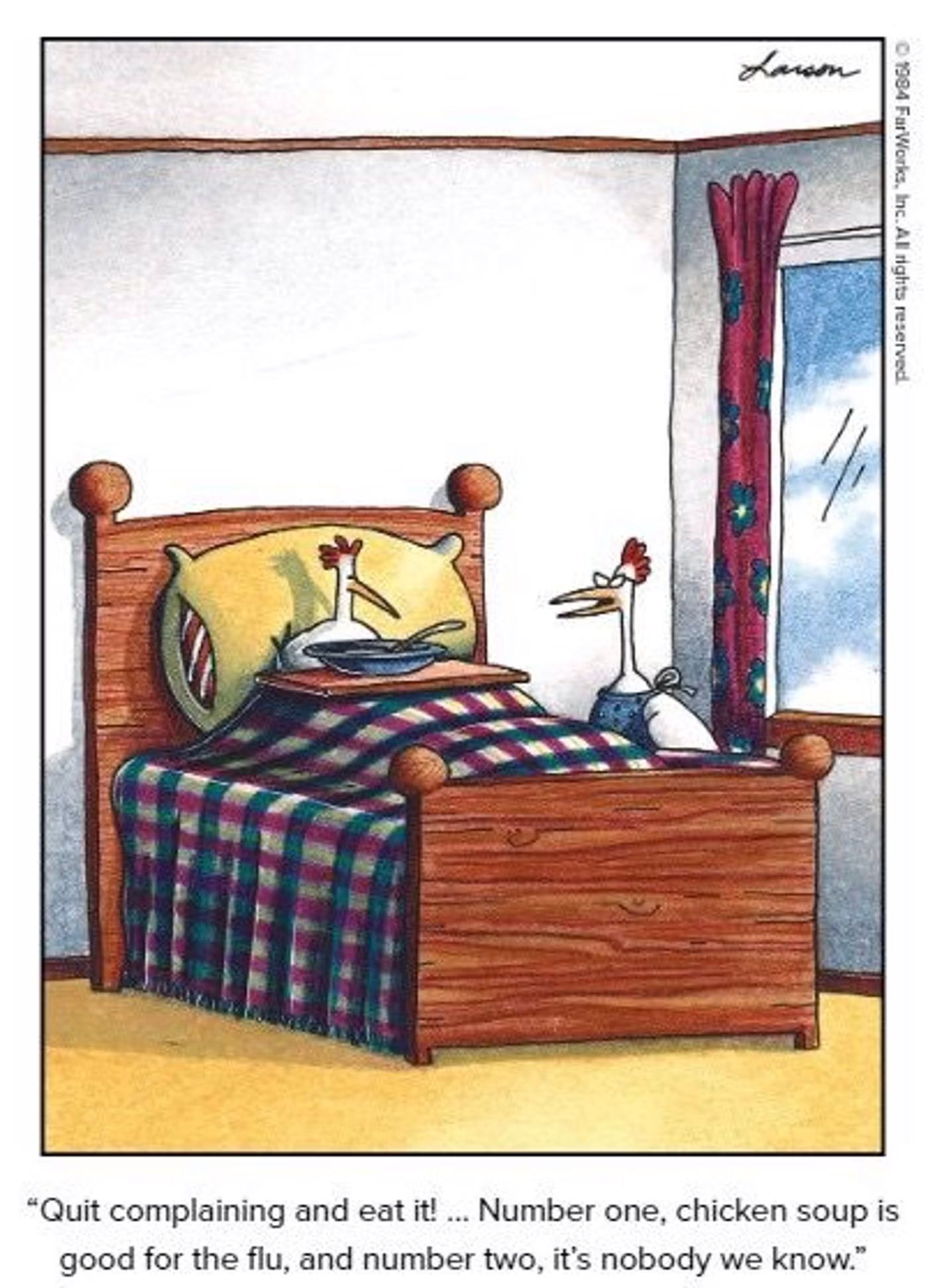 10 Funniest The Far Side Comics Featuring Chickens, Ranked