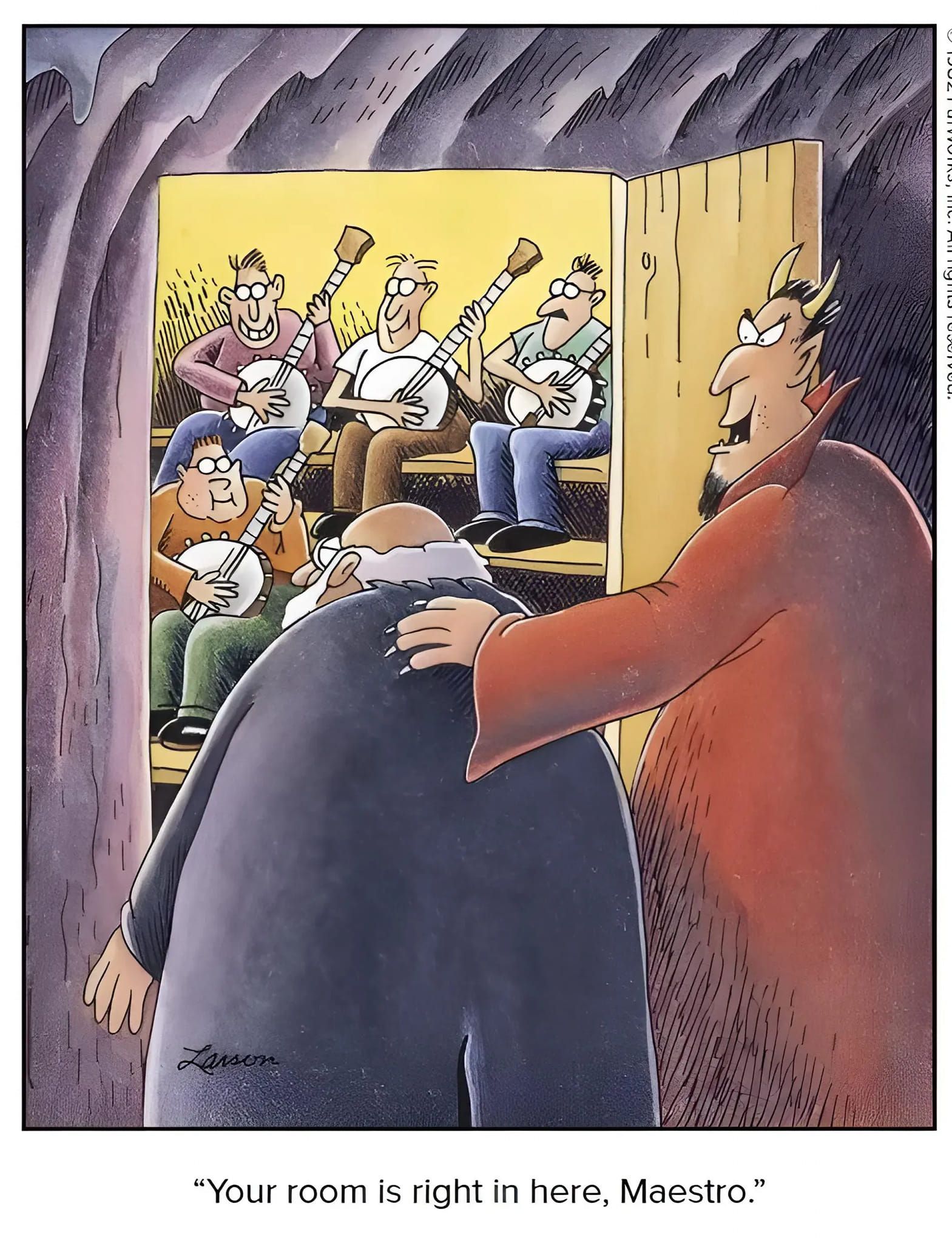 10 Funniest The Far Side Comics Set in the Afterlife